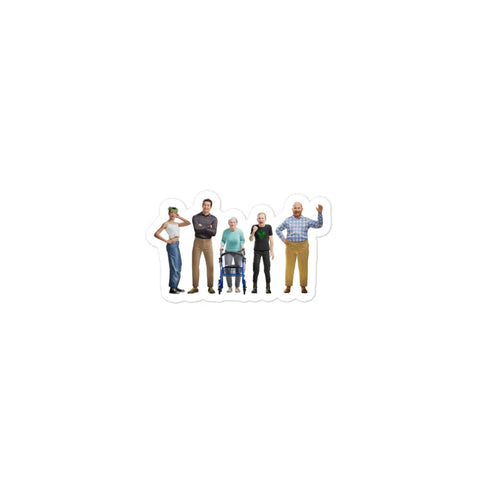 The Moores Sticker