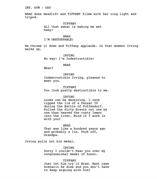 WEDNESDAY BTS - INDESTRUCTIBLE IRVING #4 SCRIPT!