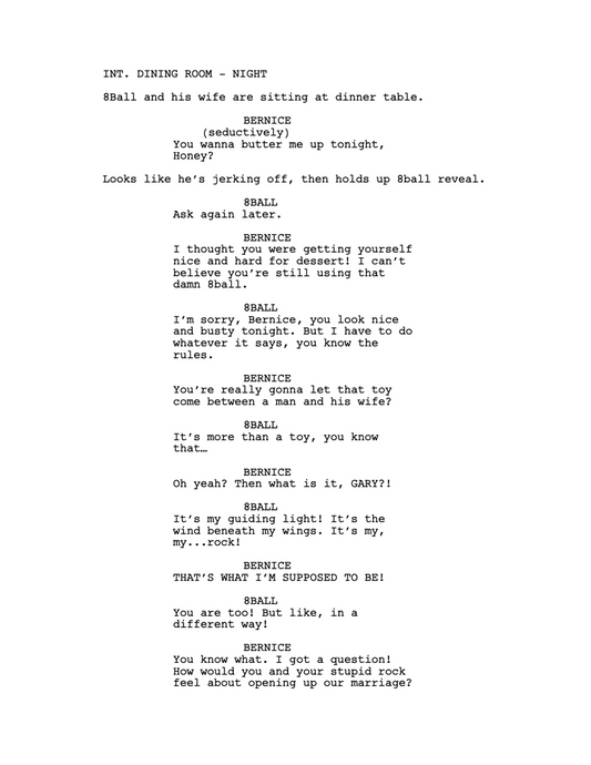 WEDNESDAY BTS - Mr. 8BALL EP 3 SCRIPT