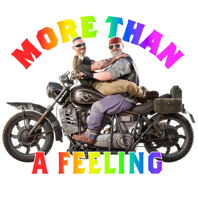 Two Dudes, One Bike