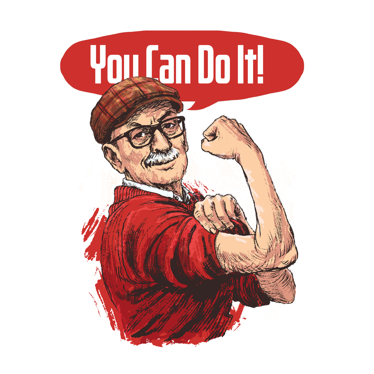 Irving You Can Do It T-Shirt - White