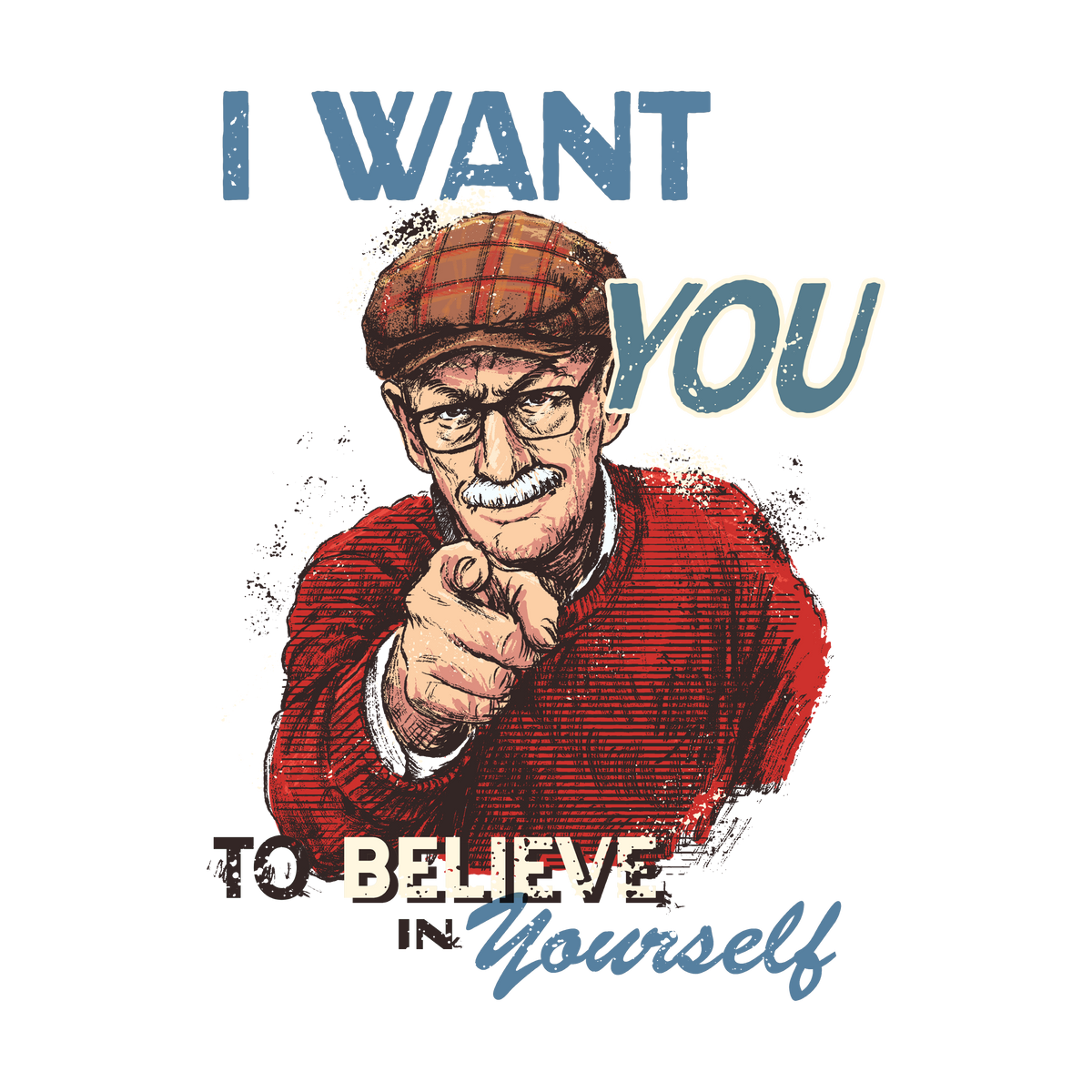 Irving I Want You T-Shirt - White