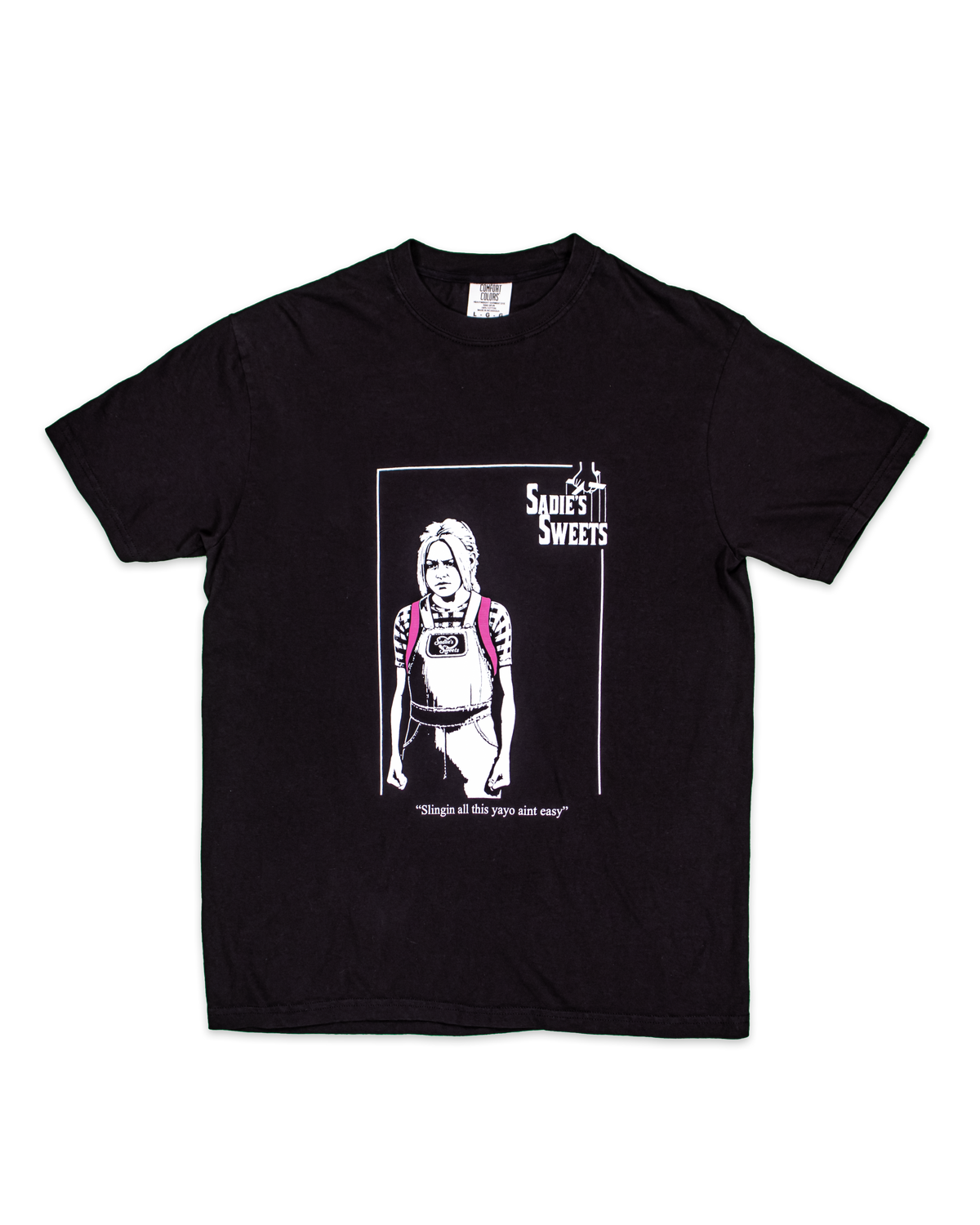 Sadie Godfather T-Shirt - Black
