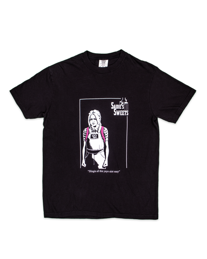 Sadie Godfather T-Shirt - Black