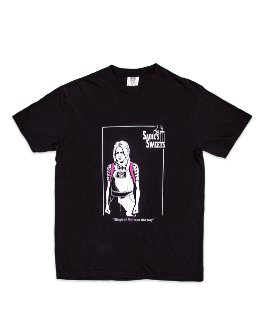 Sadie Godfather T-Shirt - Black