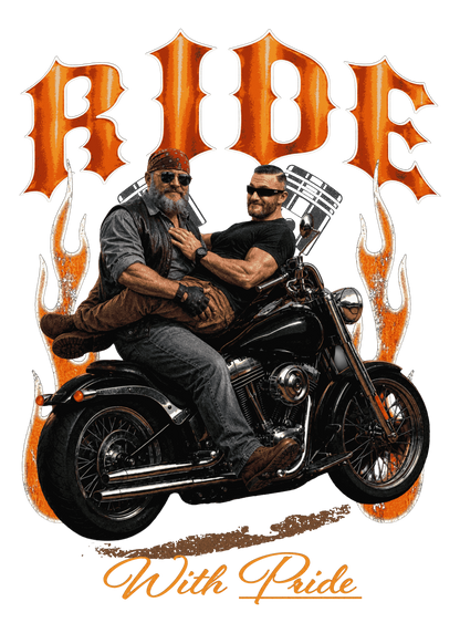 Bikers Pride T-Shirt - Black